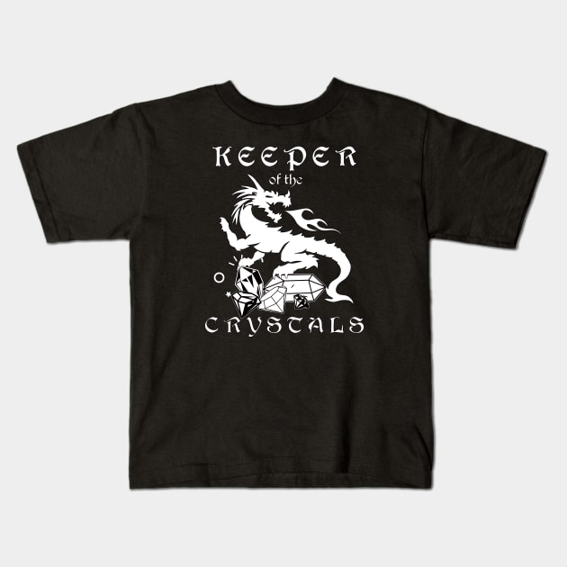 Keeper of the Crystals Kids T-Shirt by LexieLou